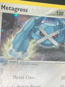 Metagross 2/17 Holo SWIRL - Pop Series 1 Pokemon Card - MP - Image 2