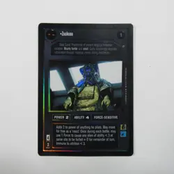Zuckuss FOIL - Dagobah Reflections - Star Wars CCG Customizeable Card Game SWCCG - Image 1