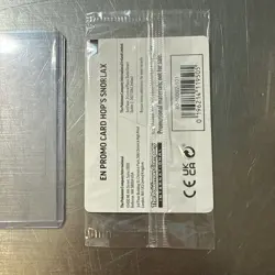 (Sealed) GAMESTOP Hop's Snorlax Stamped Promo Pokemon Card Exclusive NM - Image 2