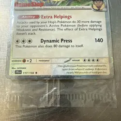 (Sealed) GAMESTOP Hop's Snorlax Stamped Promo Pokemon Card Exclusive NM - Image 4