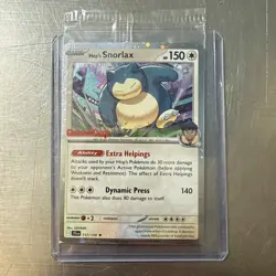 (Sealed) GAMESTOP Hop's Snorlax Stamped Promo Pokemon Card Exclusive NM - Image 5