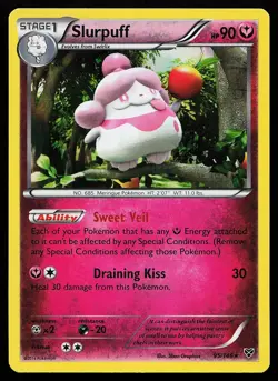 Slurpuff 95/146 Holo Rare XY Pokemon Card - Image 1
