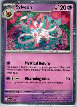 Sylveon - (Cosmos Holo) 172 Holo SV: Scarlet & Violet Promo - Pokemon Card - NM - Image 1