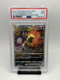 Charizard VSTAR SWSH262 SWSH: Sword & Shield Promo Cards Holo PSA 9 (OC) - Image 1