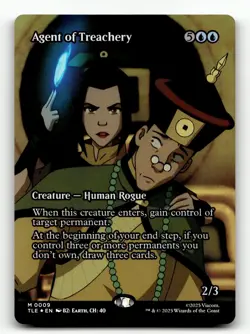 Agent of Treachery (Borderless) 9 Foil M Avatar: The Last Airbender: Eternal-Leg - Image 1