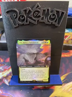 MTG Sin Spira’s Punishment Extended Art Foil Rare 508 Final Fantasy NM - Image 1