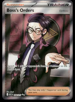 Pokemon Cards Boss's Orders [Corbeau] 256/217 Ascended Heroes Ultra Rare NM - Image 1