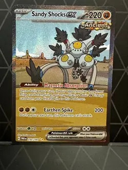 Pokemon: 1x Sandy Shocks ex - 250/182 - Special Illustration Rare - NM SV Parado - Image 2