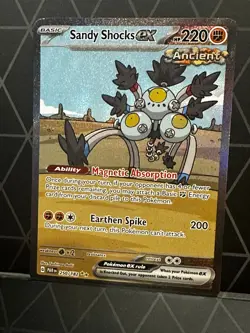 Pokemon: 1x Sandy Shocks ex - 250/182 - Special Illustration Rare - NM SV Parado - Image 3