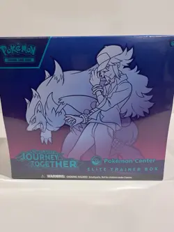 Pokemon TCG Journey Together Pokemon Center Elite Trainer Box PC ETB New Sealed - Image 1