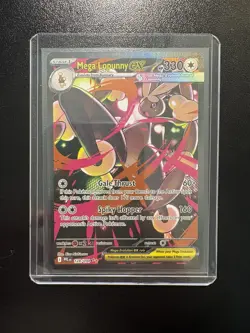 Mega Lopunny ex 128/094 SIR Phantasmal Flames Pokemon TCG NM - Image 1
