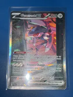 Pokemon TCG Genesect EX 169/086 SV Black Bolt Special Illustration Rare Holo 22… - Image 1