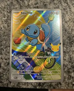 Nintendo Pokemon TCG Squirtle 039 ME Mega Evolution Promo 2026 Holo English - Image 1