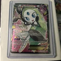 Pokemon Meloetta-EX Legendary Treasures Full Art RC25/RC25 - Image 1
