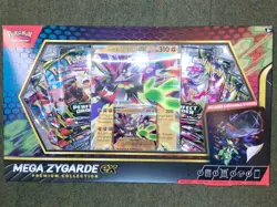 Pokemon TCG: Mega Zygarde ex Premium Collection inc Phantasmal Flames Booster - Image 1