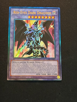 Yu-Gi-Oh! TCG Red-Eyes Dark Dragoon RA02-EN021 Ultimate Rare NM/M - 1st Ed. - Image 1