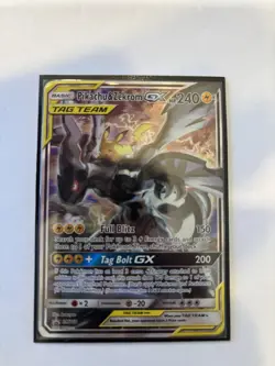 Pokemon Pikachu & Zekrom GX SM168 Promo Card Near Mint NM Condition - Image 1