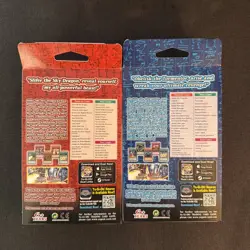 YuGiOh Egyptian God Deck: SLIFER & OBELISK Deck Box (Set Of 2) - New Sealed - Image 2