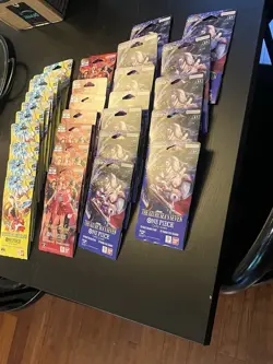 One Piece Sleeved And Sealed Booster Packs (Lot Of 30) 8 EB03, 12 OP14, 10 OP15 - Image 2
