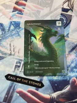 Golu The Destroyer Mythic Formless Foil Wonders Of The First Call Of The Stones - Image 1