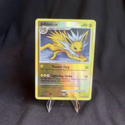 Pokemon Card - Jolteon Majestic Dawn 23/100 Rare Reverse Holo Heavily Played - Image 2