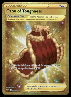 Pokemon Cards Cape of Toughness 200/185 Vivid Voltage Secret Rare NM - Image 1