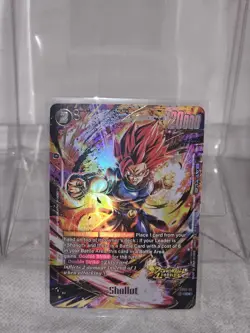 Dragon Ball Super Fusion World Shallot FS09-05 Bonus Pack Gold Art Promo Card - Image 1