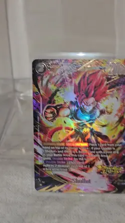 Dragon Ball Super Fusion World Shallot FS09-05 Bonus Pack Gold Art Promo Card - Image 2