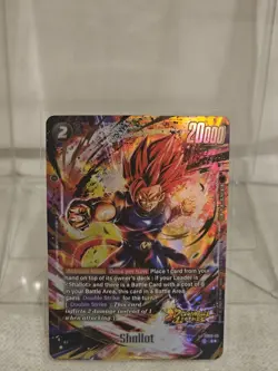 Dragon Ball Super Fusion World Shallot FS09-05 Bonus Pack Gold Art Promo Card - Image 3