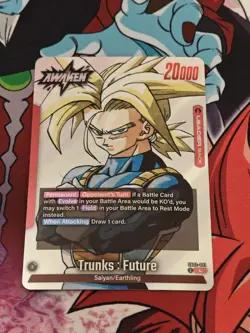 Dragon Ball Super Card Game Fusion World SB02-001 Trunks: Future Manga Leader - Image 1