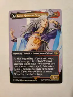 Kuja, Genome Sorcerer (Borderless) Final Fantasy Regular NM R 0399 - Image 1