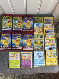 Pokemon Trading Card Game Match Battle McDonald's Sealed 2022 Lot - SOME SEALED - Image 1
