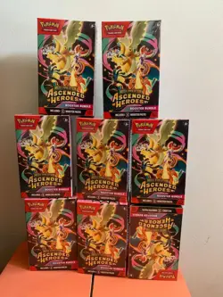 Pokemon TCG: Mega Evolution-Ascended Heroes Booster Bundle (6 Packs) x10 - Image 1