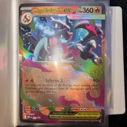 2026 POKEMON MEP EN-ME BLACK STAR PROMO #029 MEGA CHARIZARD X EX PSA 10 - Image 2