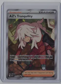 AZ's Tranquility 106/086 Me04: Chaos Rising Ultra Rare Full Art Pokemon TCG - Image 1
