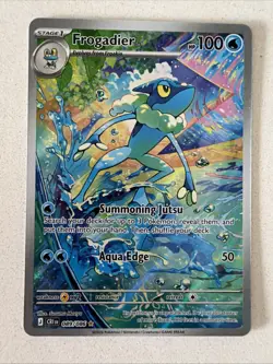 Frogadier 089/086 Chaos Rising Illustration Rare Pokemon 🔥 - Image 1