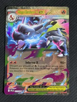 Mega Charizard X Ex 13/94 - Phantasmal Flames Pokemon TCG Double Rare - NM - Image 1