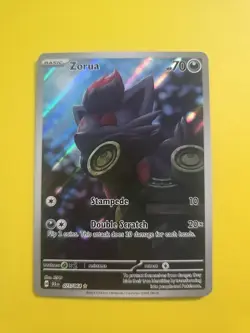 Zorua 075/064 Shrouded Fable Holo Illustration Rare Card Pokemon TCG Near Mint - Image 1
