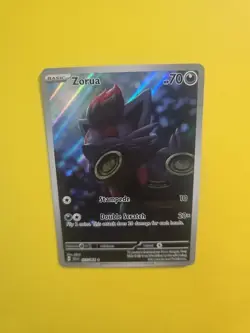 Zorua 075/064 Shrouded Fable Holo Illustration Rare Card Pokemon TCG Near Mint - Image 3