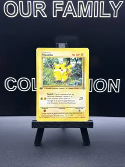 Pokemon TCG Pikachu Jungle 60/64 Regular 1st Edition WOTC HP - Image 1