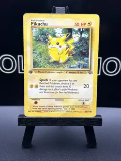 Pokemon TCG Pikachu Jungle 60/64 Regular 1st Edition WOTC HP - Image 2