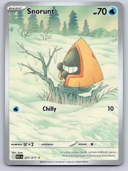 Snorunt 227/217 Illustration Rare Ascended Heroes Pokemon Near Mint - Image 1