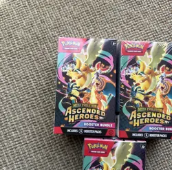 Pokemon TCG Ascended Heroes Booster Bundle x3 - Brand New & Sealed - Image 3