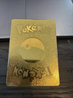 Pokemon Charizard VMAX Gigantamax Gold Foil Fan Art Card SV107/SV122 - Image 2