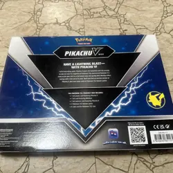 Pokemon TCG: Pikachu V Box Brilliant Stars & Fusion Strike New Factory Sealed - Image 2