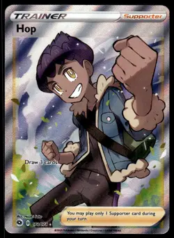 Pokemon TCG Champion's Path #73/73 Hop (Full Art) (Small Crease) LP - Image 1