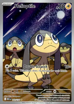 Pokemon TCG ME01: Mega Evolution #143/132 Helioptile - Image 1