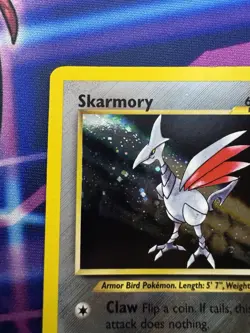 Pokemon Neo Genesis Skarmory 13/111 Holo Rare Vintage WOTC LP/NM TCG - Image 2