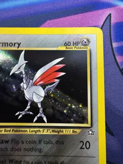 Pokemon Neo Genesis Skarmory 13/111 Holo Rare Vintage WOTC LP/NM TCG - Image 3