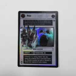 Wampa FOIL - Hoth Reflections - Star Wars CCG Card Game SWCCG - Image 1